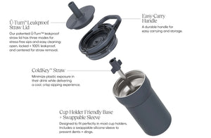 Brumate LEAP Water Bottle 12oz, Supernova