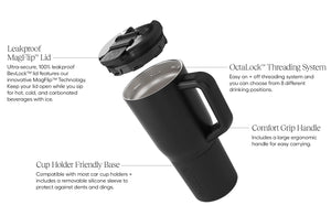 Brumate Müv Travel Mug 25oz, Dark Aura