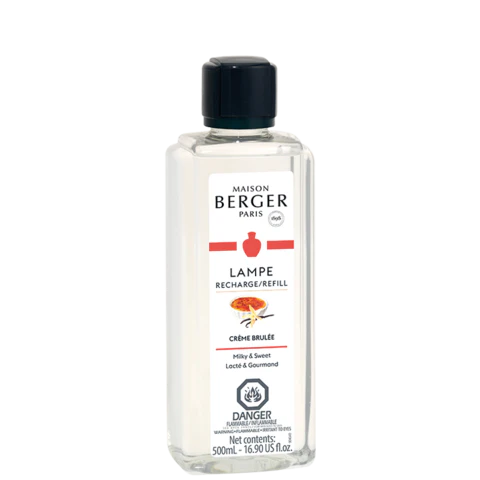 Maison Berger Lamp Fragrance Refill 500 ml, Creme Brulé