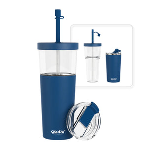 Asobu Marina 2-in-1 Tumbler, Blue
