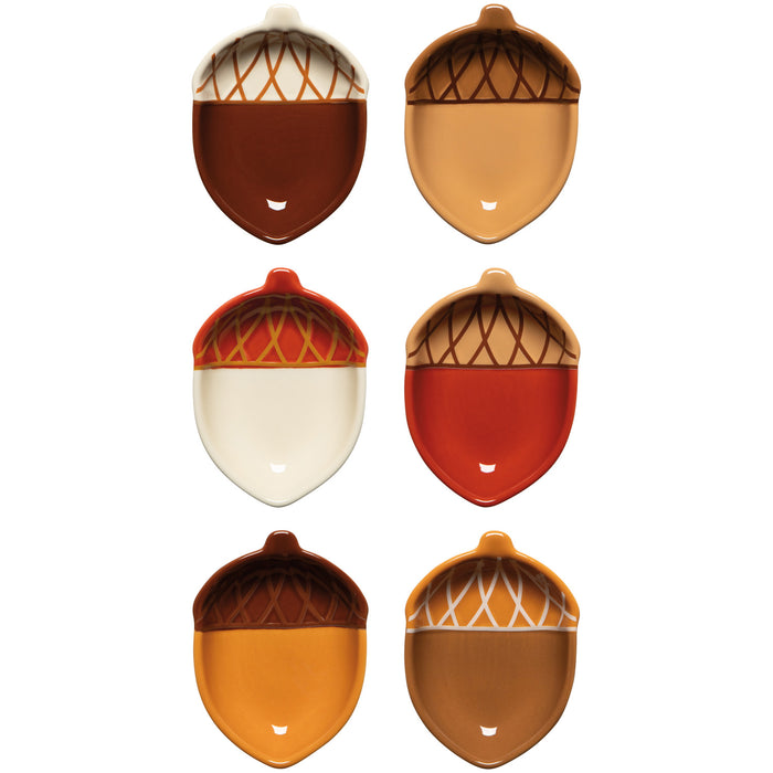 Danica Now Designs Individual Pinch Bowls, Oak & Acorn (Assorted Designs)