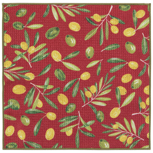 Danica Now Designs Renew Recycled Microfibre Dishcloth Set of 2, Olive Oil