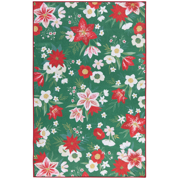 Danica Now Designs Renew Recycled Microfibre Tea Towel, Amaryllis