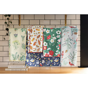 Danica Now Designs Renew Recycled Microfibre Tea Towel, Birds & Boughs