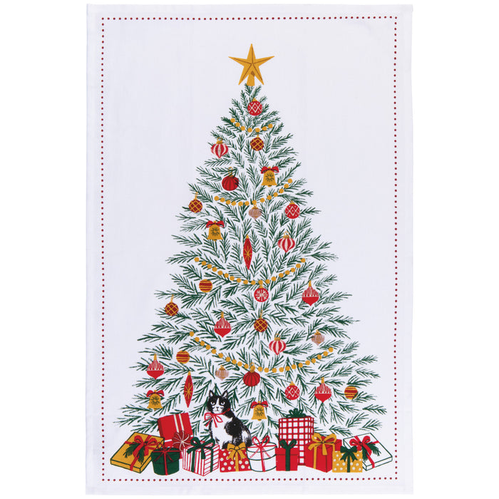 Danica Now Designs Tea Towel, Festive Fir