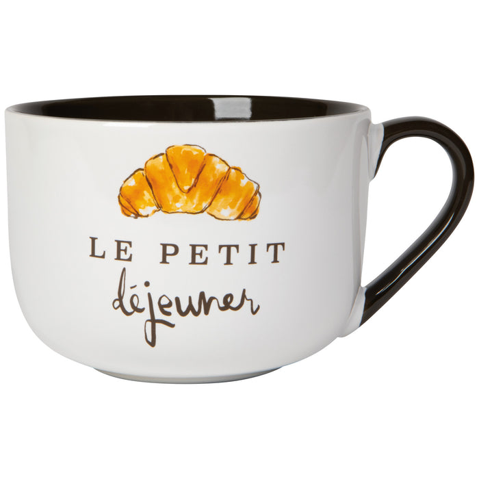 Danica Now Designs Latte Mug 23 oz, Le Petit Dejeuner