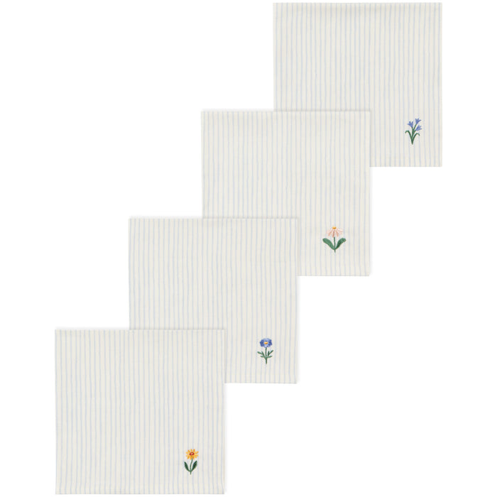Danica Now Designs Cloth Napkins Set of 4, Hand Picked