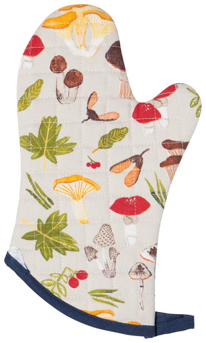 Danica Now Designs Oven Mitt, Field Mushrooms