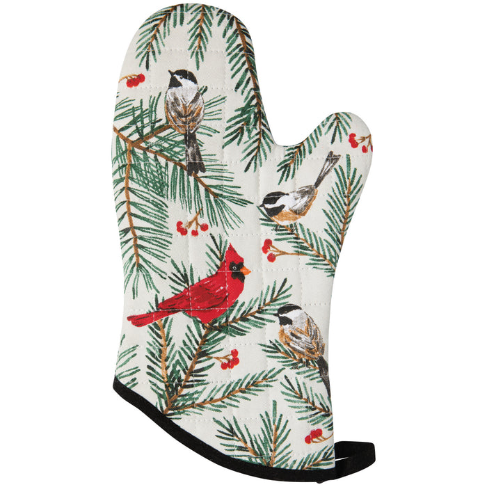 Danica Now Designs Oven Mitt Chef, Birds & Boughs