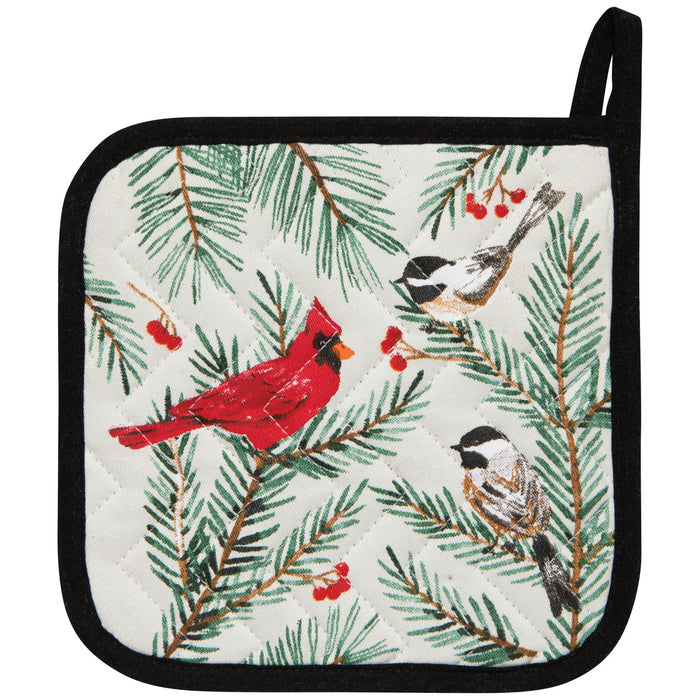 Danica Now Designs Pot Holder Chef, Birds & Boughs