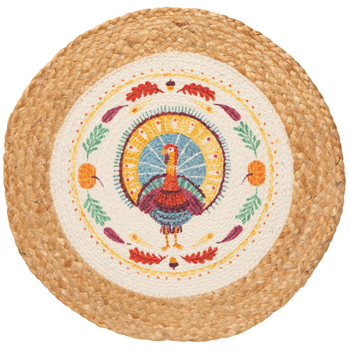 Danica Now Designs Braided Placemat, Autumn Plenty Thanksgiving
