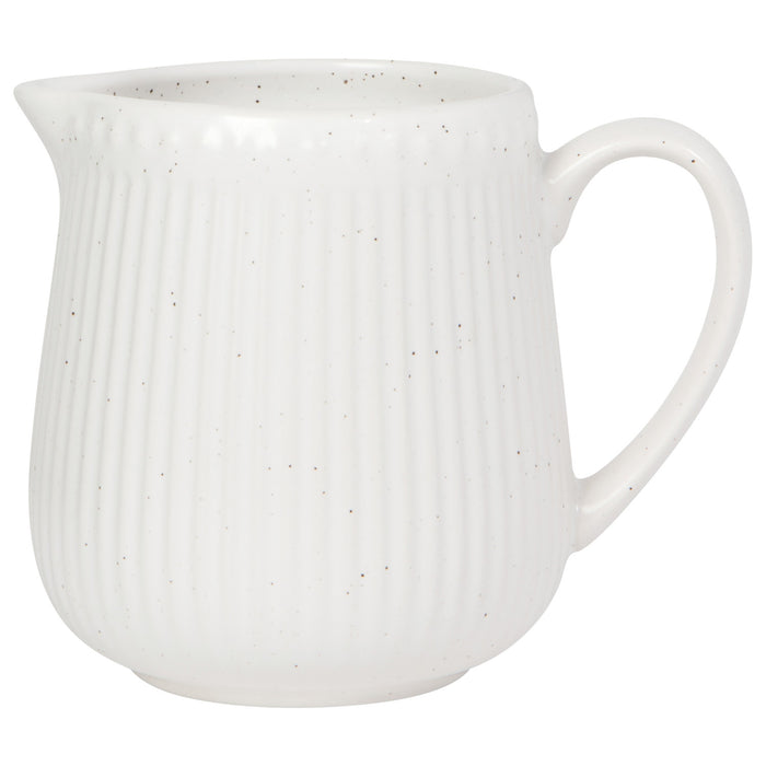 Danica Now Designs Speckled Creamer, White