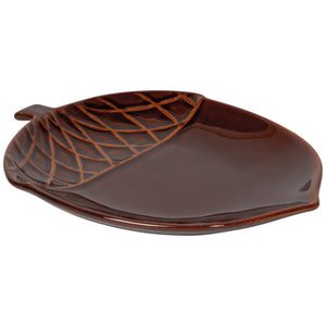 Danica Now Designs Shaped Dish, Oak & Acorn