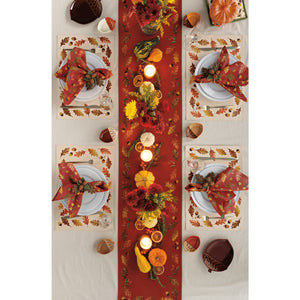 Danica Now Designs Cloth Napkins Set of 4, Oak & Acorn