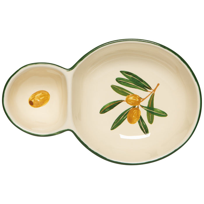 Danica Now Designs Divided Dish, Olive Oil