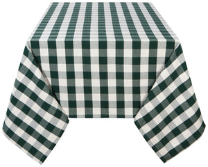 Danica Now Designs Second Spin Tablecloth 60 x 90 Inch, Spruce Buffalo Check