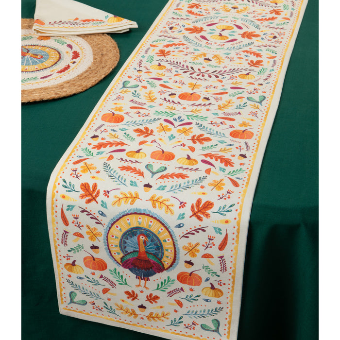 Danica Now Designs Table Runner 72 Inch, Autumn Plenty Thanksgiving