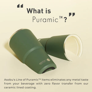 Asobu Puramic 'Pick Me Up' Travel Mug 20oz, Basil Green