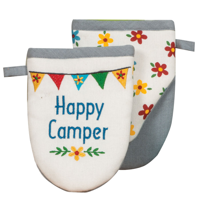 Kay Dee Oven Mitt Grabber, Happy Camper