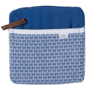 Kay Dee KD Kitchen Pot Holder Pocket Mitt, True Blue