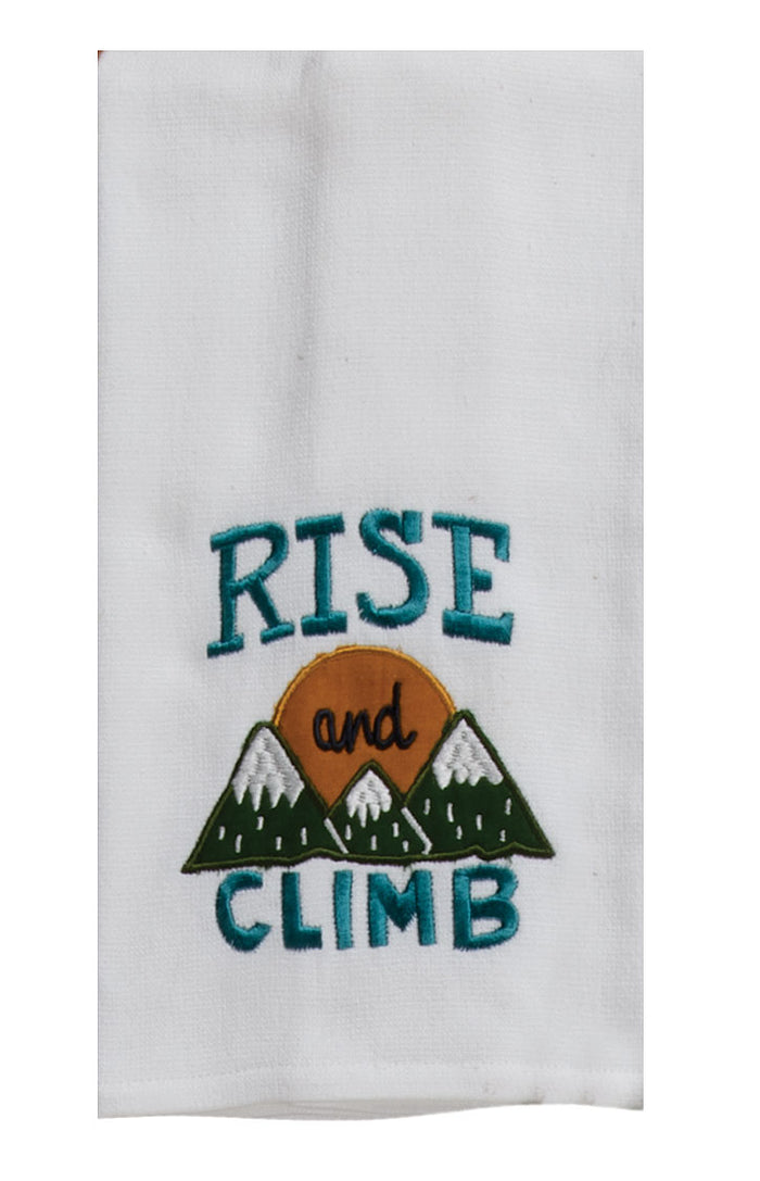 Kay Dee Dual Purpose Terry Tea Towel, Cabin Fever Rise & Climb