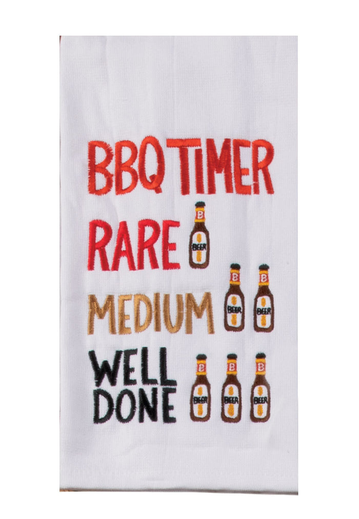 Kay Dee Dual Purpose Terry Tea Towel, Grill Boss BBQ Timer