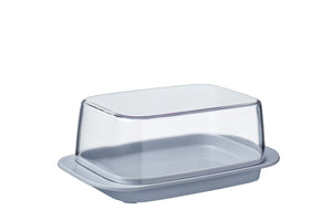 Mepal Melamine Butter Dish, Grey