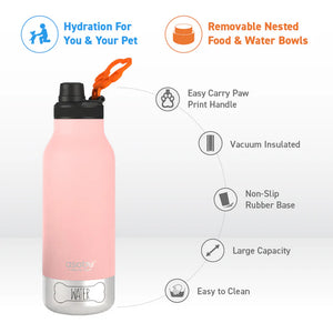 Asobu Barky Bottle, Pink