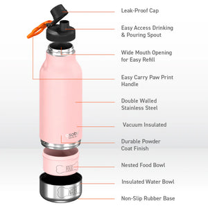 Asobu Barky Bottle, Pink