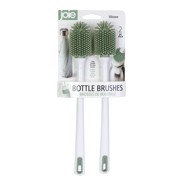 Joie Silicone Bottle Brush Set of 2, Sage Green
