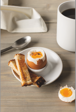 Danica Now Designs Egg Cups Set of 2, Matte White