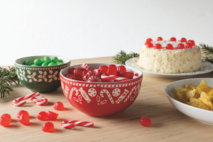 Danica Now Designs Candy Bowl Set of 2, Holly Jolly