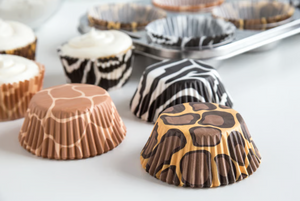 Fox Run Baking Cups, Animal Prints