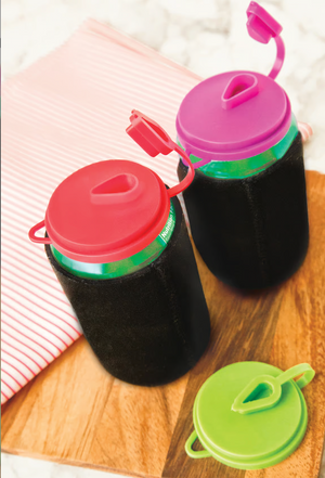 Fox Run Can Cover with Pour Spout (Assorted Colours)