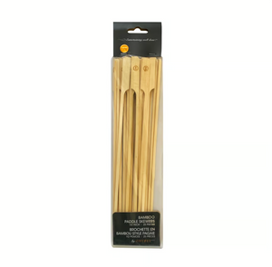 Outset Bamboo Paddle Skewers 10 Inch, Set of 25