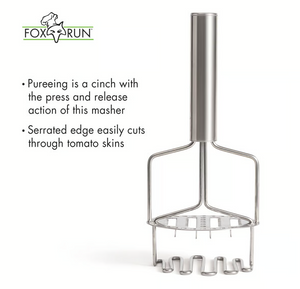 Fox Run Multi-Level Stainless Steel Masher