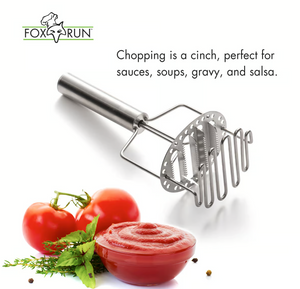 Fox Run Multi-Level Stainless Steel Masher