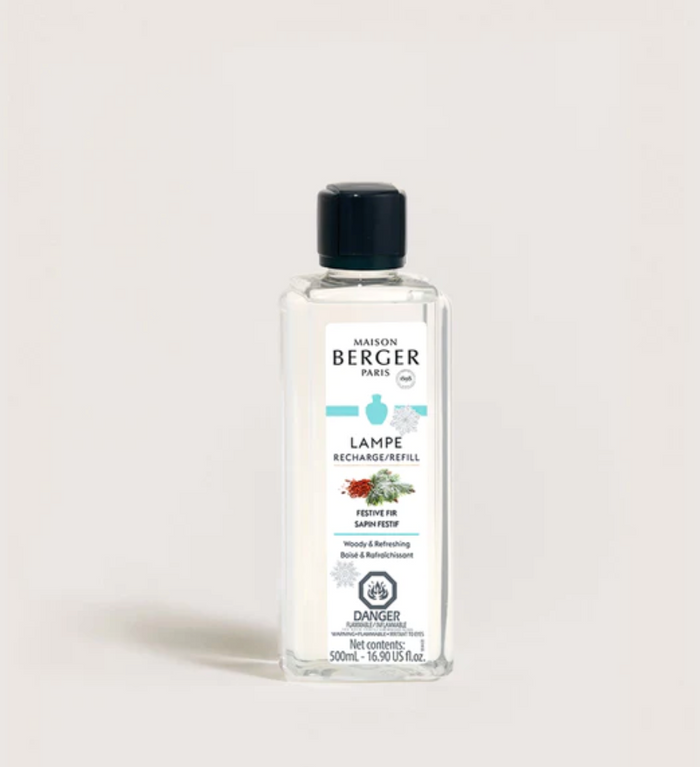 Maison Berger Lamp Fragrance Refill 500ml, Festive Fir