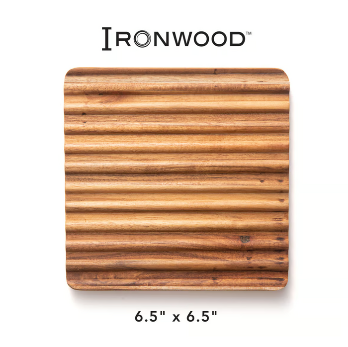 Ironwood Gourmet Sedona Acacia Wood Trivet