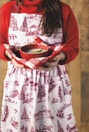 Danica Now Designs Double-Handed Soup Bowl, Carmine Red