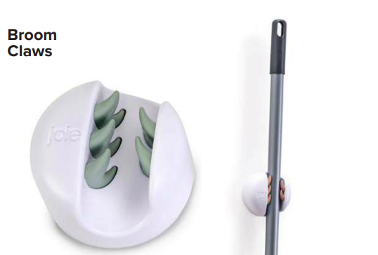 Joie Broom Holder Claws Set of 2