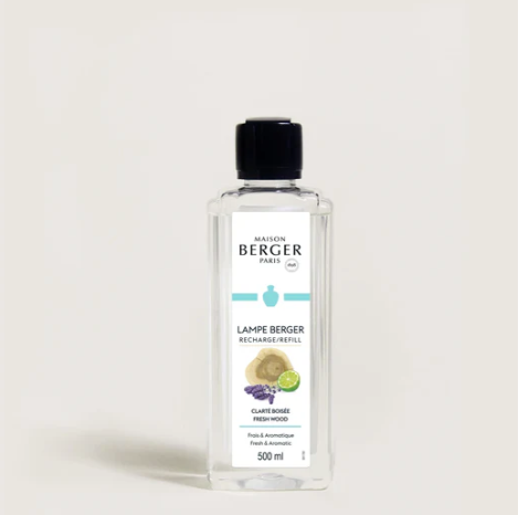 Maison Berger Lamp Fragrance Refill 500 ml, Fresh Wood