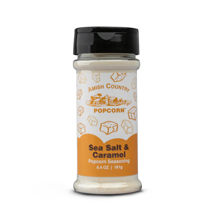 Amish Country Popcorn Seasoning, Sea Salt & Caramel