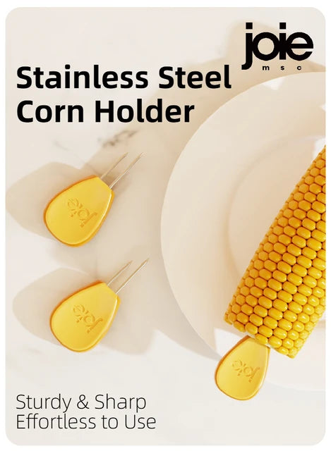 Joie Corn Holders, Flower