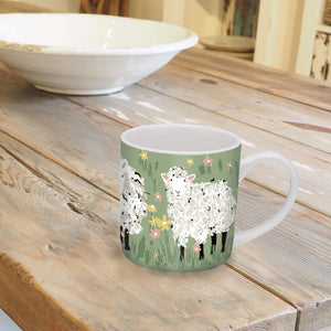 Ulster Weavers Mug, Woolly Sheep