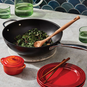 Le Creuset Toughened Nonstick Pro Stir Fry Pan 30 cm | 12 Inch