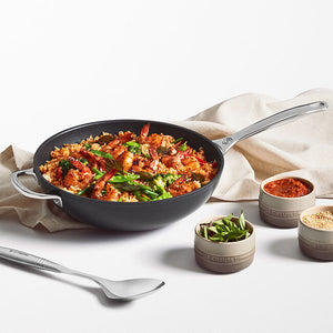Le Creuset Toughened Nonstick Pro Stir Fry Pan 30 cm | 12 Inch
