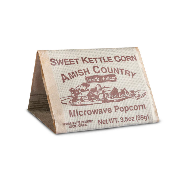 Amish Country Popcorn Individual Bag Microwave Popcorn, Sweet Kettle Corn