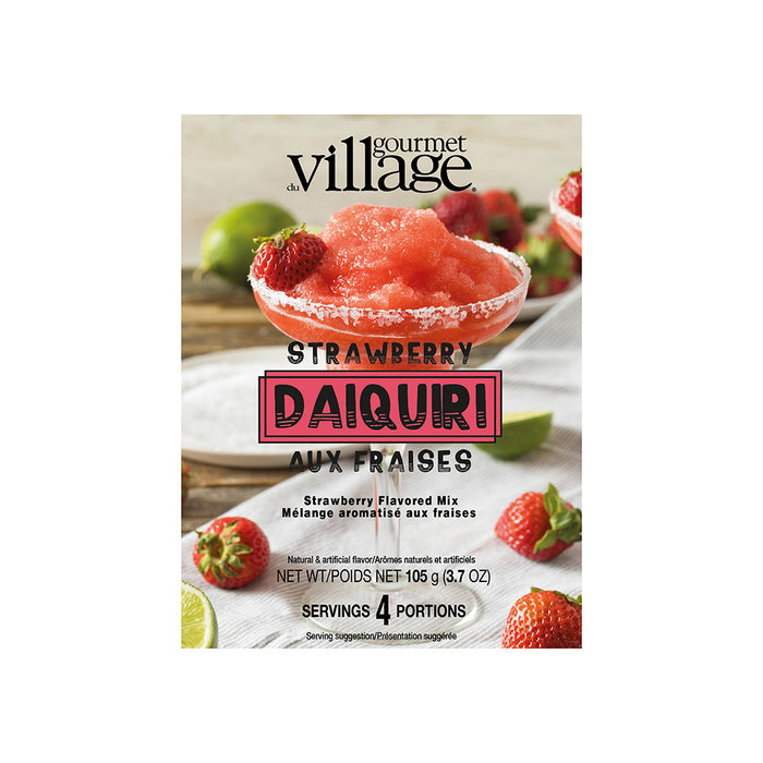 Gourmet Village Drink Mix, Strawberry Daiquiri