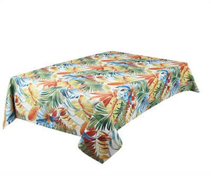 Texstyles Deco Tablecloth 58 x 78 Inch, Tropical Breeze